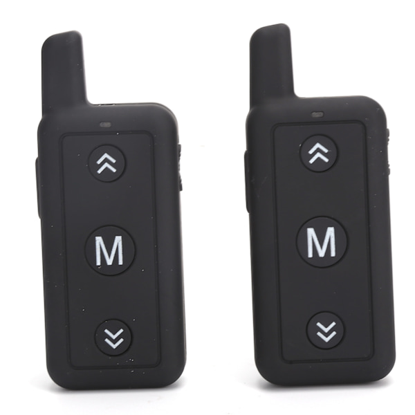 1 par Mini Walkie Talkies Lång räckvidd Bärbar Tvåvägsradio för Köpcentrum Hotell RestaurangV109