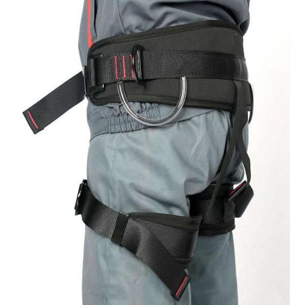 Sit Rappelling Sele, Klatring Fallbeskyttelse Rappelling Luftarbeid Halv Kropp Lumbar Sele - 1 stk