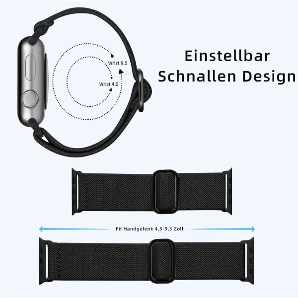 4-pakkaus remmejä Yhteensopiva Apple Watch 41mm 38mm 40mm Naisille