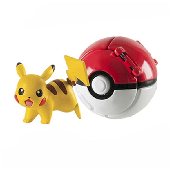 5-i-1 modellleksaksficka för Monster Fidget Ball Cake Topper Table Toy Figures Office Dekoration Boutique Collec