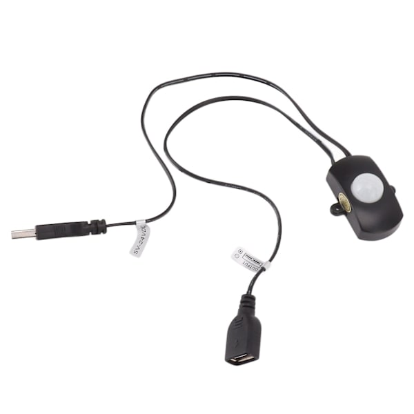 Rörelsesensor PIR-sensor USB Smart Motion Detector Switch för LED-remsa DC 5v till 24v