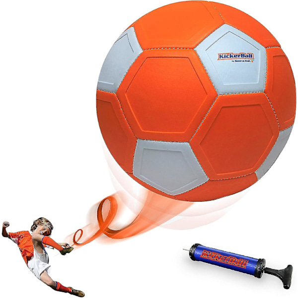 Kickerball - Kurva och Swerve Fotboll/Fotbollsleksak - Spark som Proffsen, Perfekt Present till Pojkar och [C]