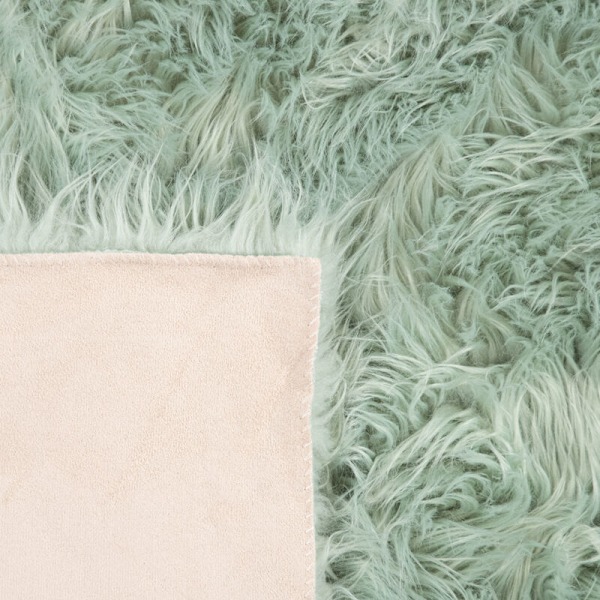Paco Home Faux Fur Rug Round Heart Cushion Differe