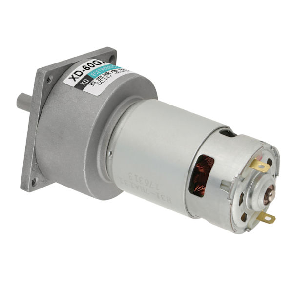 35W mikro DC-moottori metallivaihteella, nopeudensäätö CW/CCW (24V 30rpm)