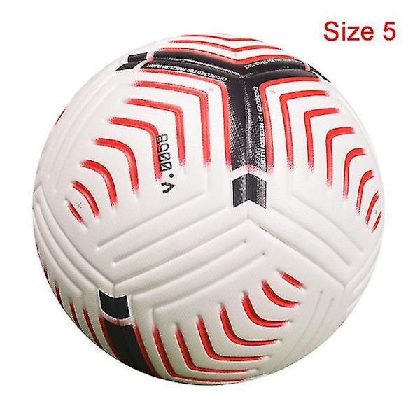 Nye fodbolde officiel størrelse 5 størrelse 4 Premier 21-Red White Size 5