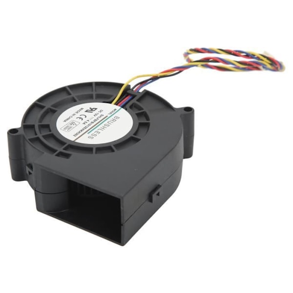 BEL-7590761796944-DC12V 4.5A Dubbelkullagers Kylfläkt Centrifugalfläkt för 3D-skrivare Utrustning