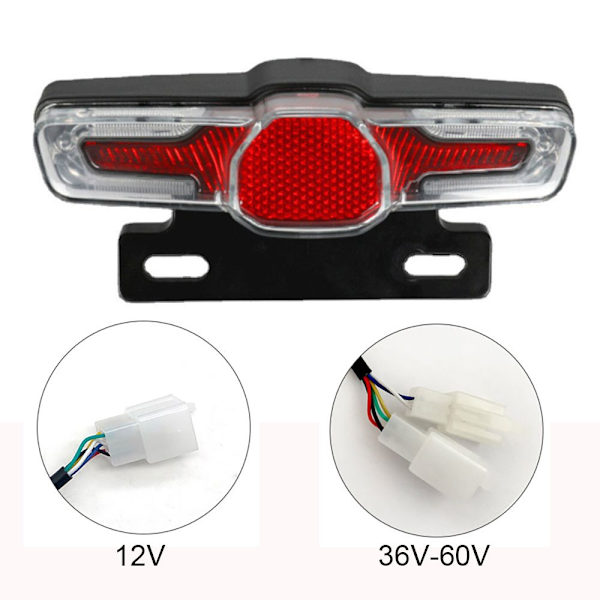 Elektrisk cykel baglygte Elektrisk cykel baglygte 36V/60V 36V/60V 36V/60V 36V/60V