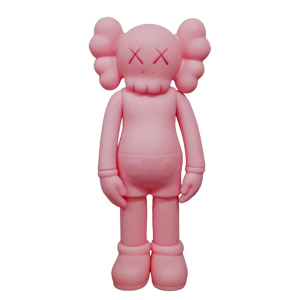 8 tuuman Kaws-figuurimalli, taide-action-figuuri, syntymäpäivälahjoihin, jouluun, Halloweeniin, elämän sisustukseen, lapsille ja aikuisille Pink