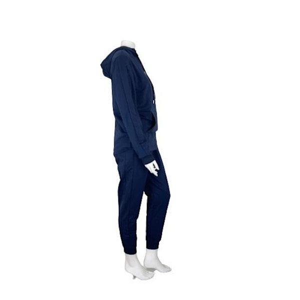 Mix & Match Hoodie og Joggebukse Slim Fit Marineblå XXL MarineBlue xxl