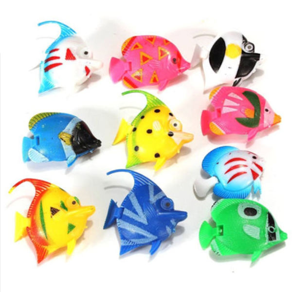 10 kpl Ocean Tropical Fish Uivat kalat Teko-trooppinen kala Random color Random color