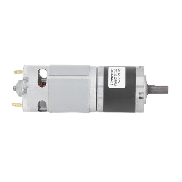 DC planetväxelmotor kopparrotor stort vridmoment CW CCW DC reduktionsmotor DC12V 310RPM