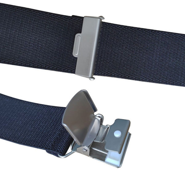 Bukseseler for menn - brede seler, X-formede seler Navy blue