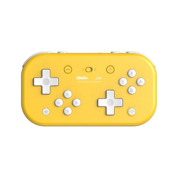 Lite Bluetooth Spillkontroll for Switch Lite, Switch & Windows (Gul Utgave) yellow