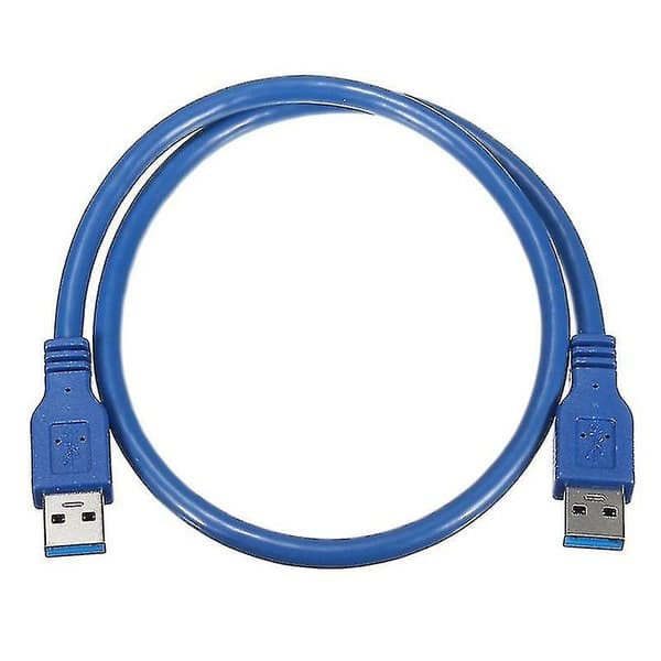 Dobbel USB-kabel hann til hann for harddisk-kabinetter bærbare datamaskiner Ny