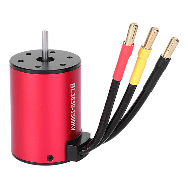 750W 4-polet HH3650 børsteløs motor for 1/10 RC bilbåt reservedeler 3300KV
