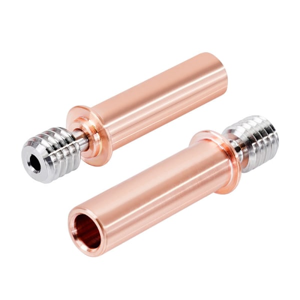 Quality V5 Bimetal Throat Titanium Alloy Copper Throats V5 Bimetal Heatbreak for Hotend Extruder (V5 Bimetal Throat)