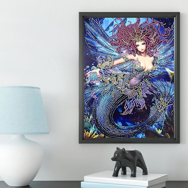 5d DIY fågel diamantmålning rund eller fyrkantig full borr kristall strass broderi bilder för hemväggdekor 12x16 tum