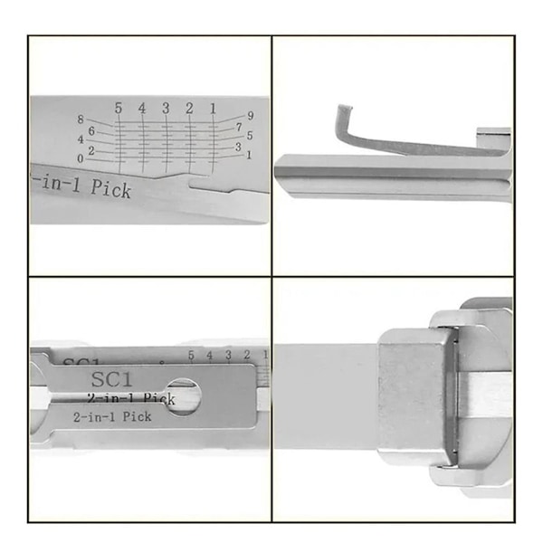 Lishi Tool Lukkoseppä M1/MS2 M1/MS2