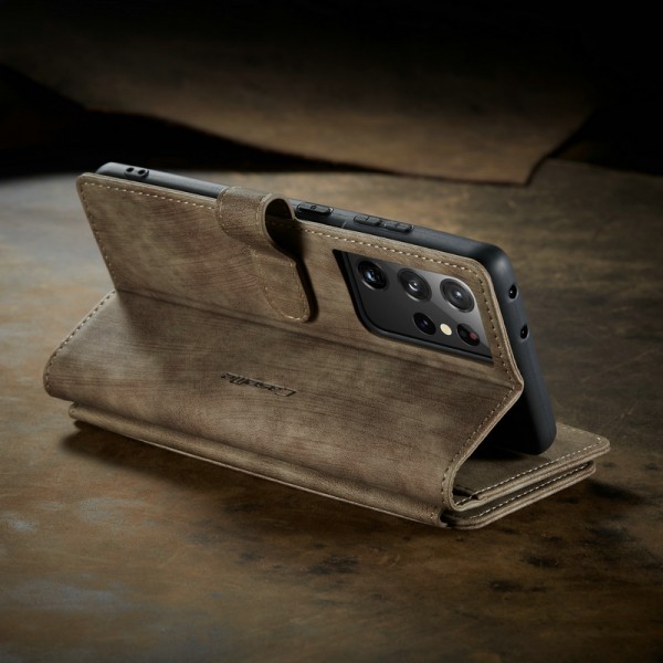 Caseme c30 etui til iPhone 12/12 Pro brun brun brown