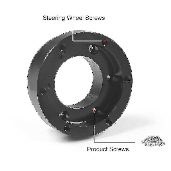 Adapterplatta för ratt för Logitech G29 G920 G923 13/14 tum 70 mm