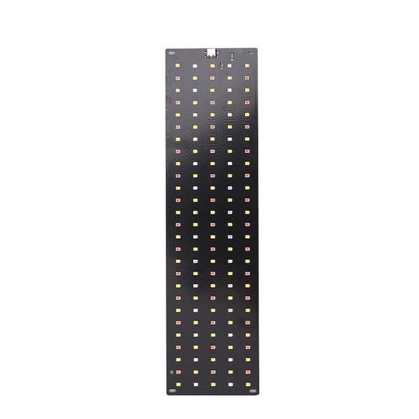 Full Spectrum LED Quantum Board Vækstlys – Plantelyspanel med Adapter *Fire hoveder* Four heads