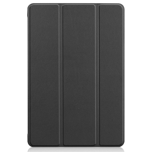 Puhelinkotelo, yhteensopiva Huawei MediaPad M5 Lite 10:n kanssa, Business Slim Tri-Fold Folio Folio Cover Pen Holder-Musta