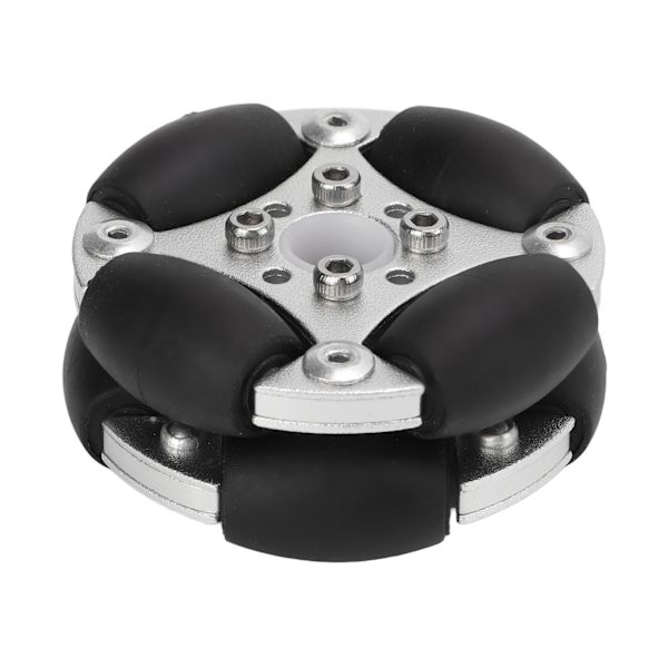 48mm kaksoisalumiiniseoksesta valmistettu omnipyörä, kuormankantokyky 3 kg, sopii robottikilpailuihin
