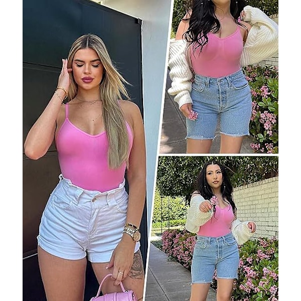Body för kvinnor, magenkontroll, formande underkläder, sömlös skulpterande trosa, body shaper tank top, gul yellow 2XL