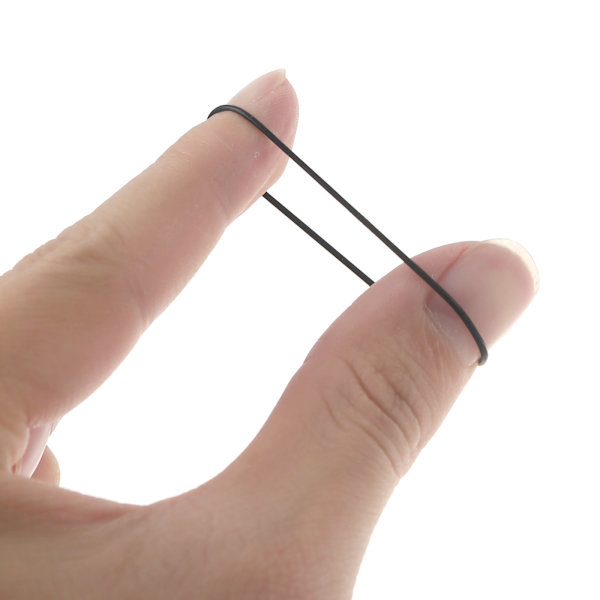 15 stk Universelle 1,2 mm Kassettband Erstatningsgummi CD DVD Kassettbandspiller Turntable Rem