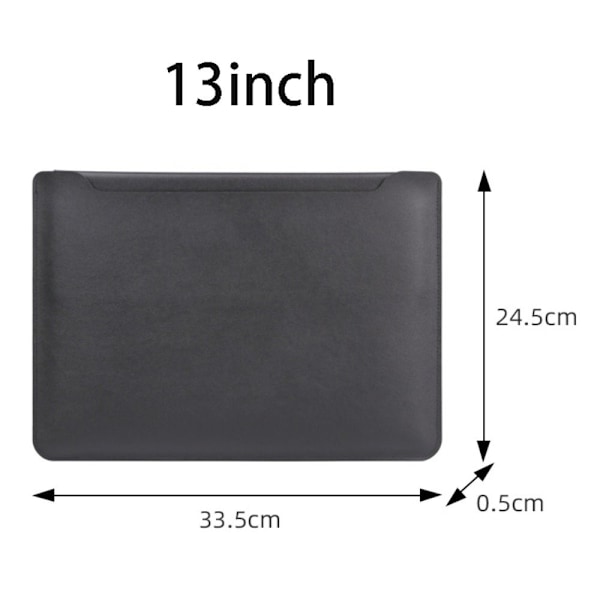 Laptop Sleeve Bag Notebook Cover SVART 14INCH svart black 14 inches