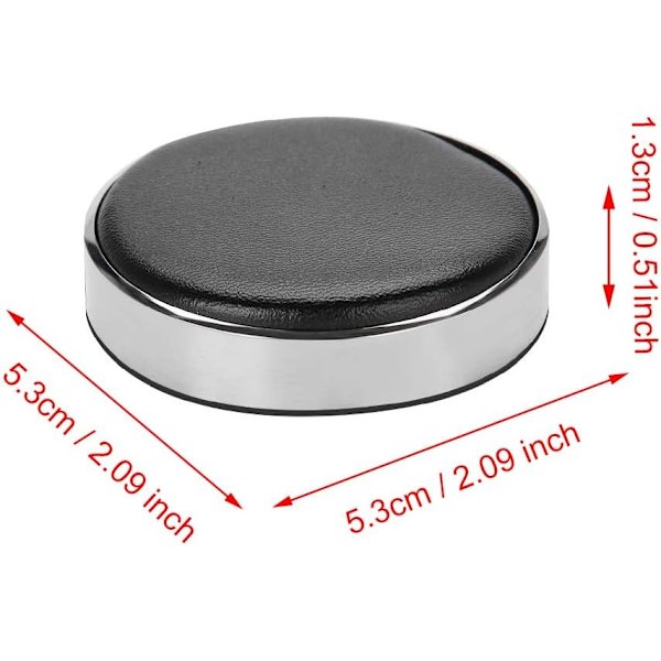 53 mm diameter klockfodral kudde, professionellt klockrörelse skyddande dyna repa-resistent sätesdyna, urmakare reparationsverktyg svart