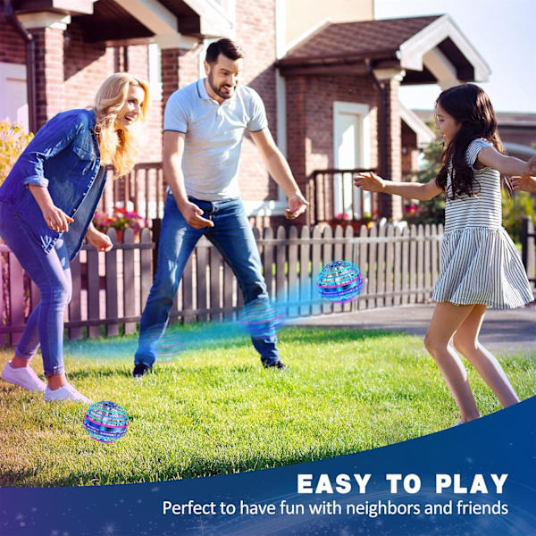 Flygande Orb Ball Leksaker Soaring Hover Pro Boomerang Spinner Hand Con
