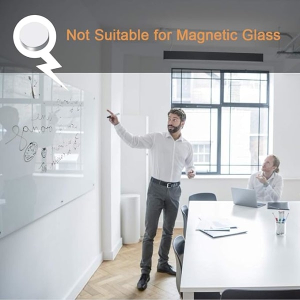 60 kpl magneettia, erittäin vahva jääkaappimagneetti, pienet pyöreät jääkaappimagneettit, magneettilevy, ovi, taulu, kortti - 10X3m