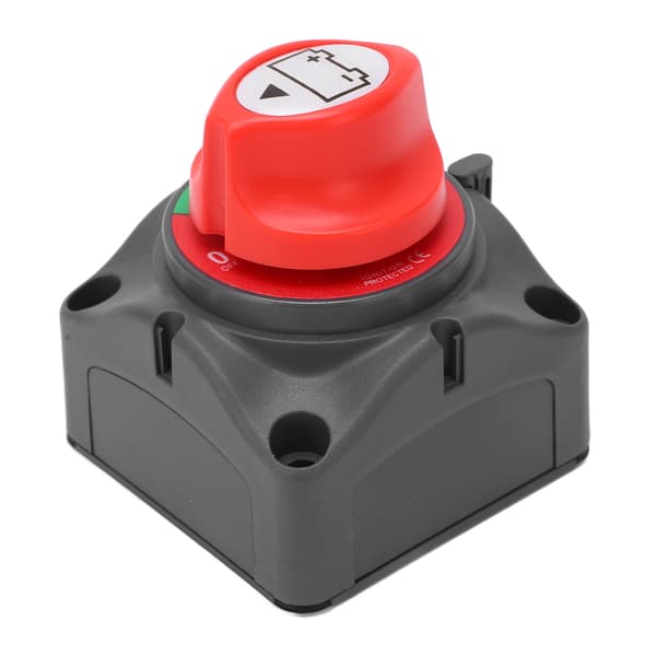 Batteriafbryder Hovedstrøm Til Fra 2 Positioner Isoleret til Bil RV ATV Båd 12V til 48V DC (BT)
