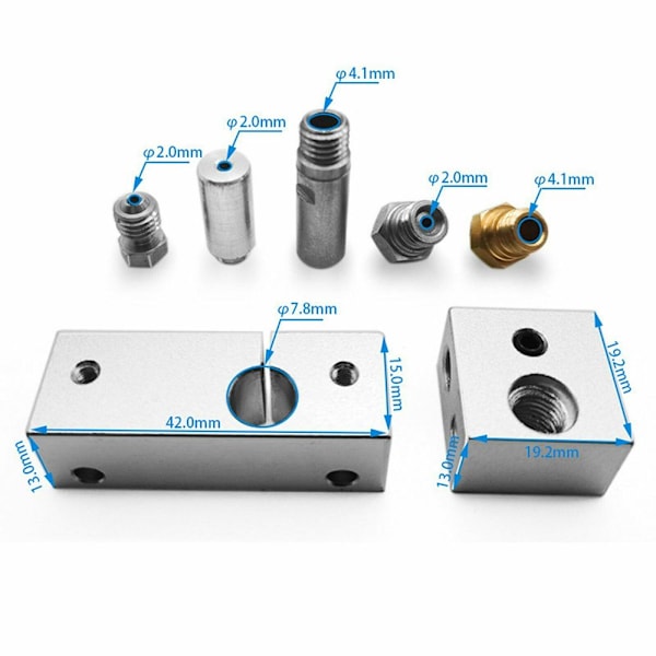 Hotend Kit dyse MK10