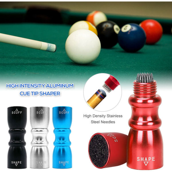 Biljardi Cue Tip Shaper Snooker Biljardi Cue Tip Shaper Metal Access
