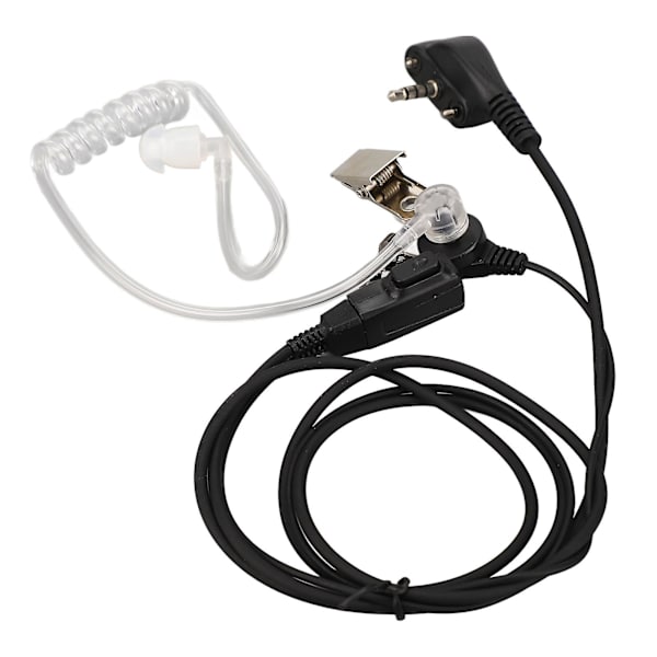 Akustisk slang headset för Motorola Walkie Talkie bärbar transparent strålningsreducering