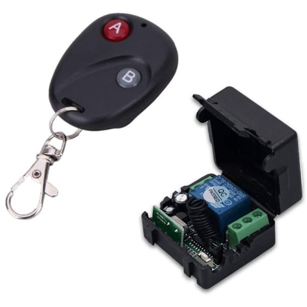433MHz RF-sender Universal trådløs fjernbetjeningsswitch DC 12V 10A modtagermodul til indbrudsalarmsystem