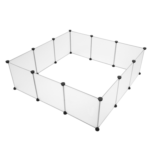 Hopfällbar avtagbar transparent husdjurspenna