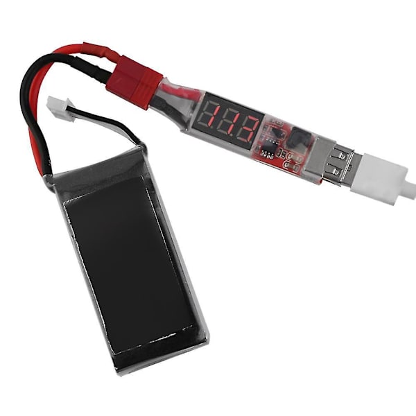 2s-6s Lithium Batteri Stik Til USB Oplader Konverter Med Vol