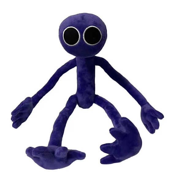 Rainbow Friends plysjleketøy Spillfigur plysjleketøy for barn mørk lilla 50cm mørk lilla-WELLNGS mørk lilla dark purple 50cm