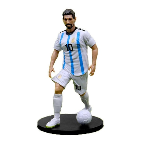 6 st Nya Fotbollsstjärnor FIFA C.Ronaldo Messi Mbappe Modelldockor Cartoon Söta Actionfigurer Biltillbehör Fotbollsfans Presenter-Perfekt 2