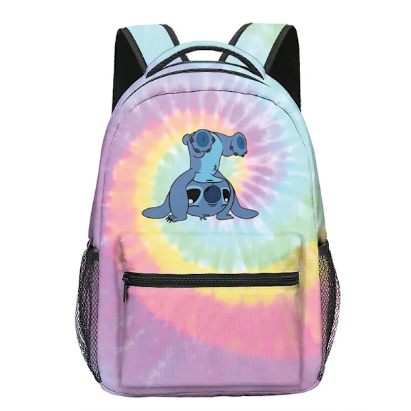 Disney Lilo Stitch Kawaii Drenge Piger Børn Skole Bogtasker Kvinder Høj Kapacitet Rygsæk Teenagere Rejse Rygsæk Mochila Escolar style 11