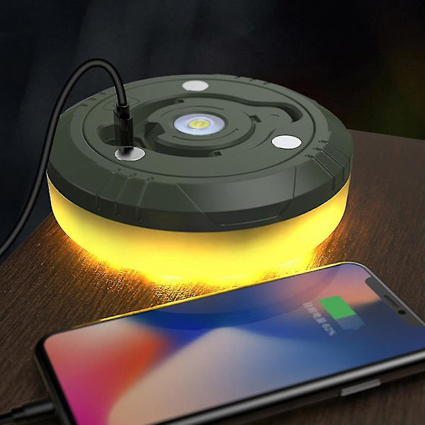 8/10m ulkoilman vedenpitävä kannettava varastoitava valonauha, leirintävalot Värivalo Color light 10m