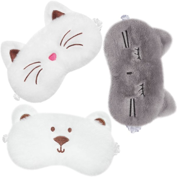 Sleeping mask Children 3-piece eye mask Cute animal（2）