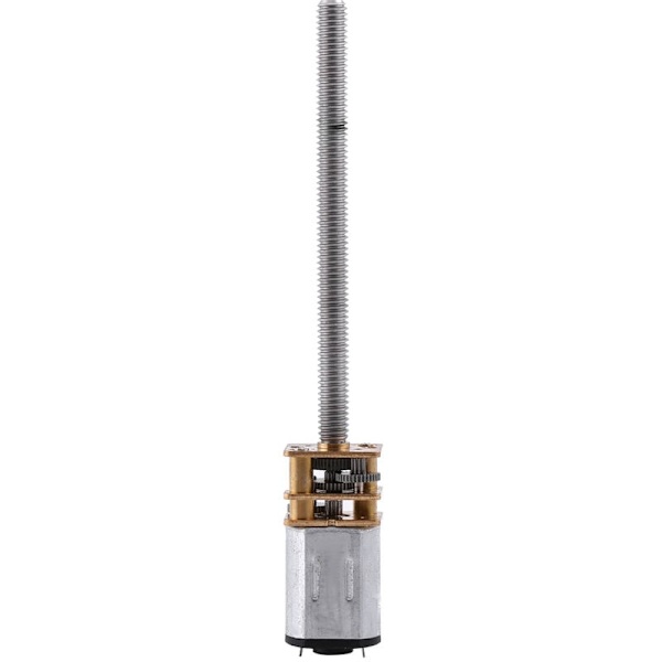 DC 12V 400RPM N20 Mikrovaihdemoottori 16mm Akseli M4x55mm Ruuvipelkistin Vaihteistolla