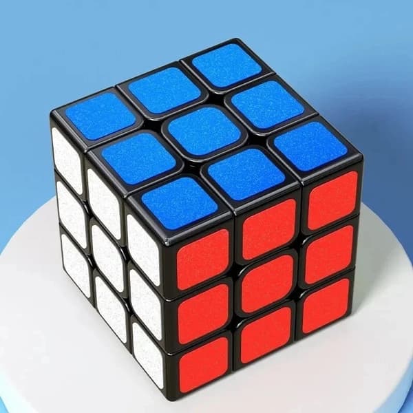 Rubiks Cube 3X3 Klassisk Problemløsning, Farvematchende Puslespil Pædagogisk Legetøj