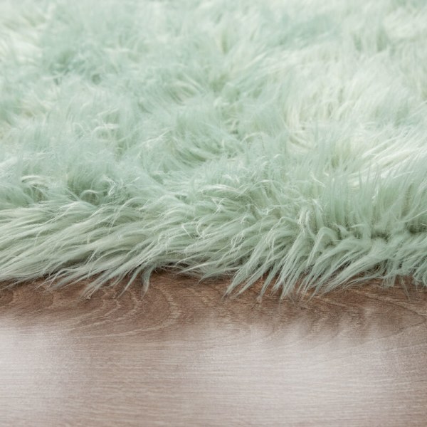 Paco Home Faux Fur Rug Round Heart Cushion Differe