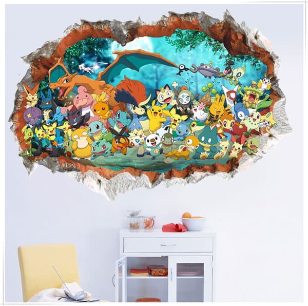 Väggdekorationer (50 * 70 cm), väggdekorationer för rum, barn M