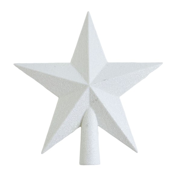 #1 x Julepynt, hvit, 20 cm